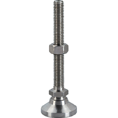 HALDER Leveling Pad Pad with male thread Ball part SUS Load capacity 28kN Nominal size M12 Length 150 22590.0656 1 piece