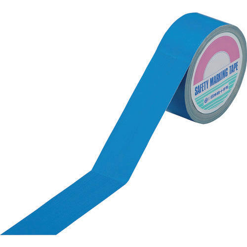 緑十字 布テープ(包装・梱包用) ライトブルー AH−1007 50mm幅×25m スフ布 190007 1巻