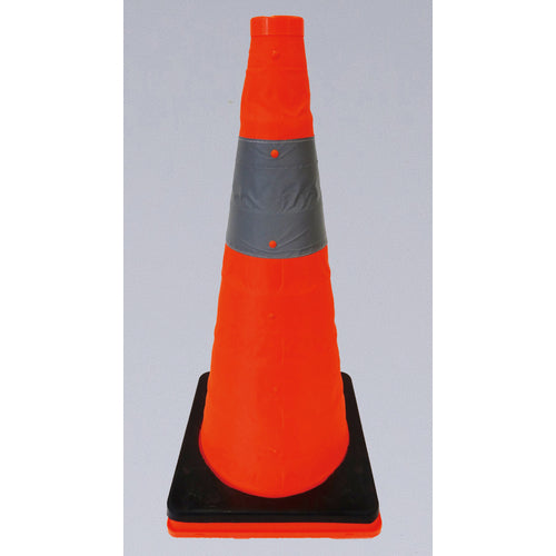 Midori Juji Telescopic Cone Weight, Telescopic Cone-A (Large), 620mm Height Type Only, 295mm Square, Rubber, 116209, 1 Piece