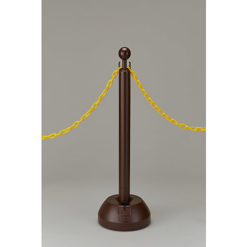 Green Cross Chain Stand Body: Brown Base: Brown CHS-2 Height 837mm Polyethylene 141002 1 unit