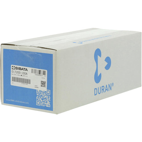 SIBATA 耐熱ねじ口びん 青キャップ付 100mL 017200-100A 1個