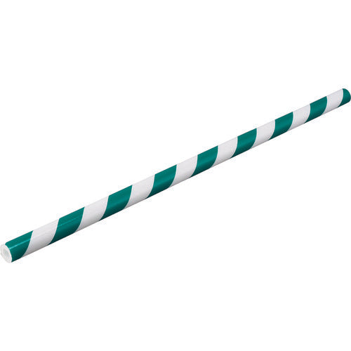 Midori Juji Tiger Pattern Pipe Cushion Green/White TRC-38WG 38(18)Φ×1000mm Non-reflective 247011 1 piece