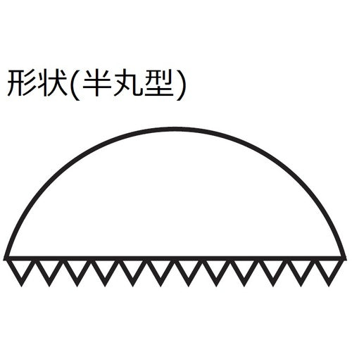 츠보산 검정 야스리 세트 타입 반환 나카메 #2 HA005KT2 1개