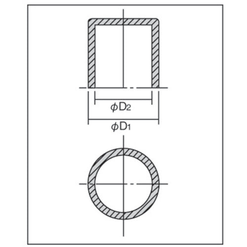 KANETEC permanent magnet holder, neodymium magnet, circular, with screw hole, outer diameter 30 mm, KM-03C, 1 piece