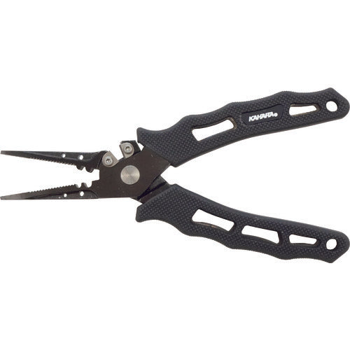 KAHARA 7インチプレミアムステンレスプライヤーストレートタイプ SPP-ST70 1 丁