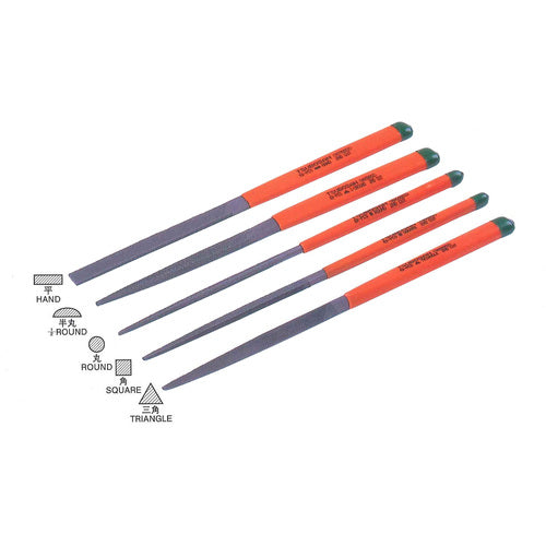 TUBOSAN 5-piece crafting file set of 5 with BP ST-02 1 S