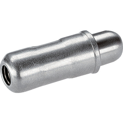 HALDER スプリングプランジャ スラストピン付 平滑タイプ ステンレス鋼 22080.0106 1個