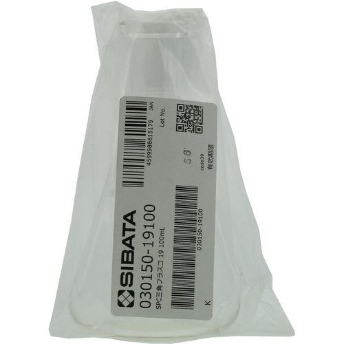 SIBATA SPC Erlenmeyer Flask SPC-19 100mL 030150-19100 1pc