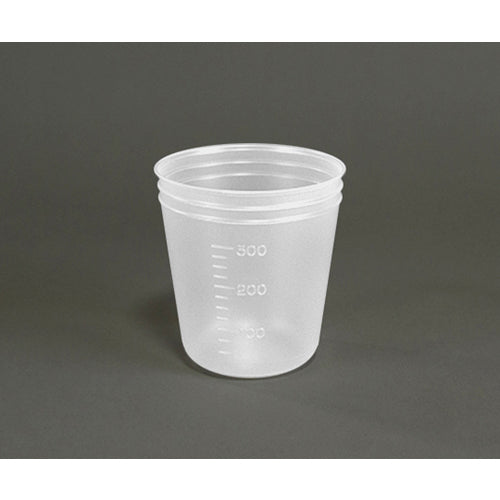 AS Disposable Cup (Vacuum Type) 300mL V-300 with Scale 5-077-04 1 pc
