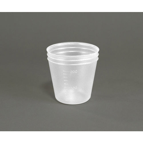 AS Disposable Cup 200mL with graduations 5-077-03 1 piece