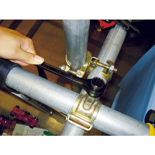 Super Single-ended Ratchet Wrench (Hexagonal Diagonal: 10) RH-10 1pc