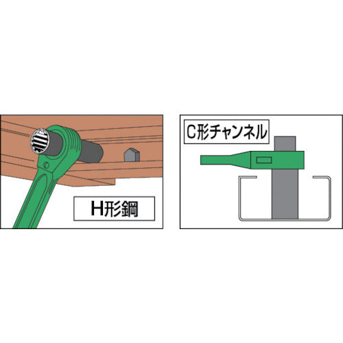 スーパー 片ロングソケット・両口ラチェットレンチ(爪式)六角対辺:19×21 RN-1921L 1丁