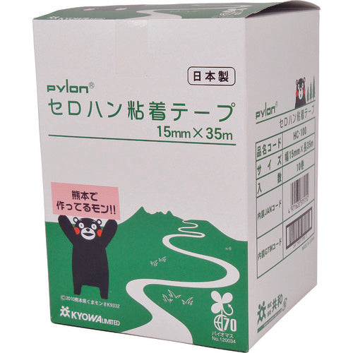 共和 セロハン粘着テープ 15mm×35m 透明 1巻 HC-100 1 巻