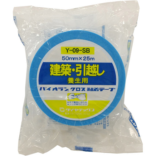 파이오란 건축·이사 양생용 테이프 50mm×25m Y-09-SB 25M 1권
