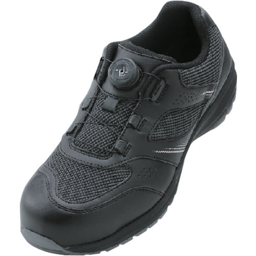 IGNIO Dial-type Safety Shoes, Type B, Black, 23.5 cm, IGS1018TGF-BK23.5, 1 pair