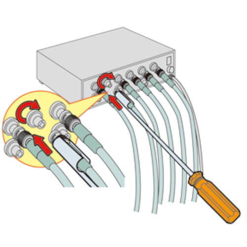 DENSAN BNCコネクタセッター LDC-200B 1個