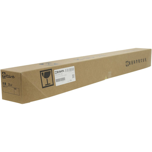 SIBATA 뷰렛 슈퍼 그레이드 PTFE 콕 첨부 다갈색 25 mL 021320-25 1개