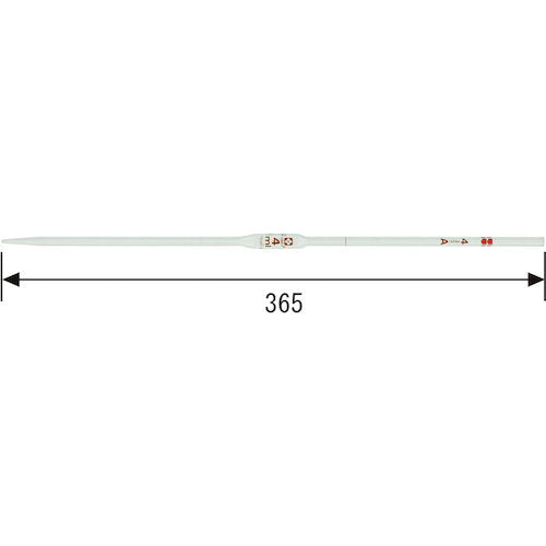 SIBATA ホールピペット スーパーグレード 4mL 020030-4A 1本
