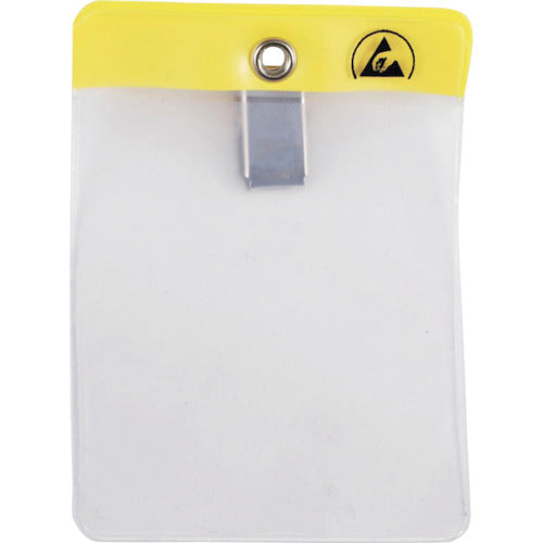 DESCO Anti-static Name Card Holder Clip Type Vertical 68 x 93 mm 35010 1 piece
