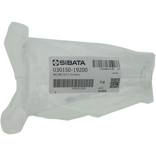 SIBATA SPC Erlenmeyer Flask SPC-19 200mL 030150-19200 1pc