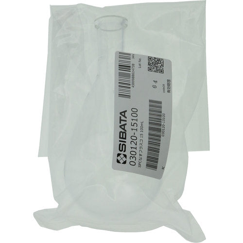 SIBATA SPC 이루는 모양 플라스크 SPC-15 100mL 030120-15100 1개