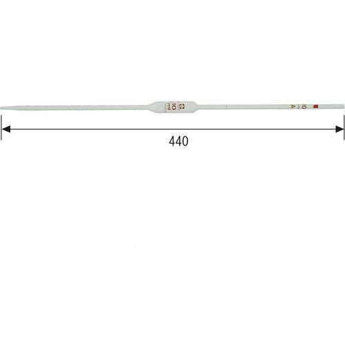 SIBATA ホールピペット スーパーグレード 10mL 020030-10A 1本