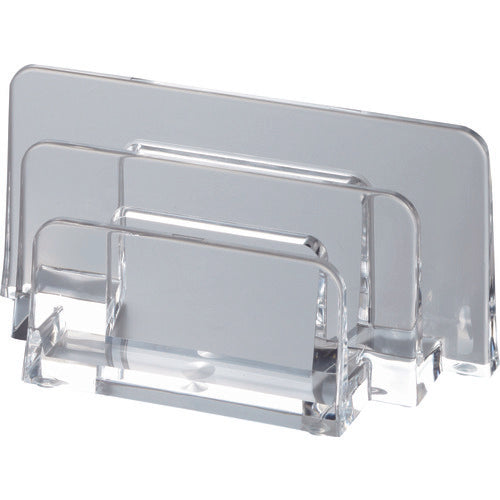 Hikari Acrylic Crystal Menu/Letter Stand, Transparent, 79 x 162 x 62 mm, K-960B, 1 piece