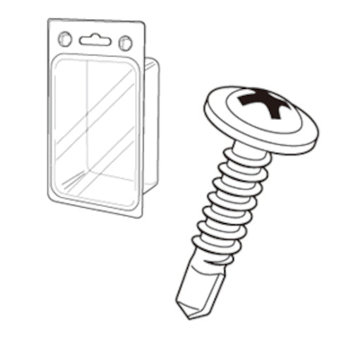 DENSAN P-PACK Drill Screw (Thin Washer) DRZ-416P 1 PK