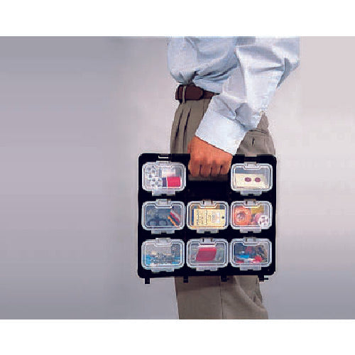 DENSAN 스켈레톤 파트 박스 미니 SPS-2916BL 1개