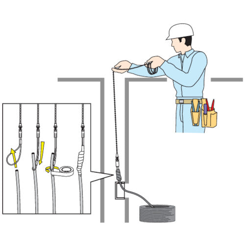 DENSAN Heavy Duty Chain Fishing Master JFC-51 1 pc