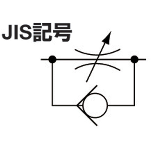 CKD One-touch Speed Controller SC3W-8-6 1 piece