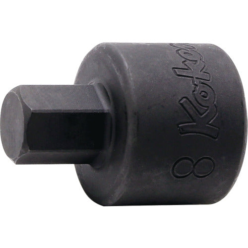 Ko-ken 헥스 비트 소켓 삽입 각 9.5mm 전체 길이 25mm 사이즈 4mm 3012M.25-4 1개