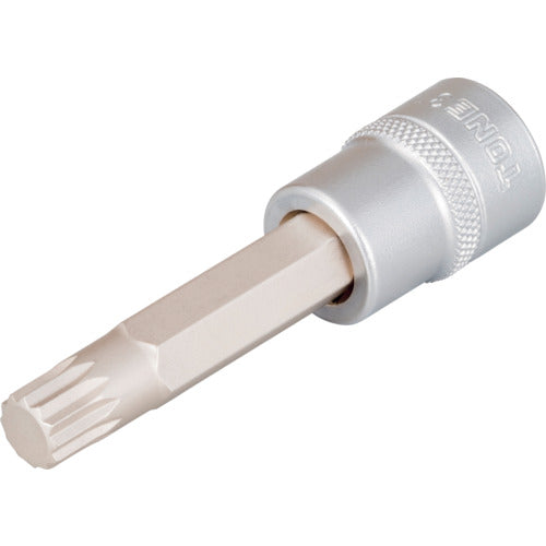 TONE Triple Square Bit Socket (for Automotive Maintenance) Opposite Side Dimension 11.4mm 3TS-12 1pc