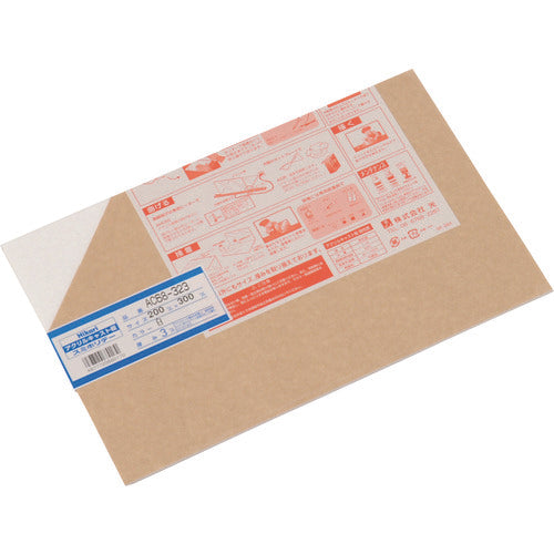 光 アクリルキャスト板 白 200X300 3t AC68-323 1 枚