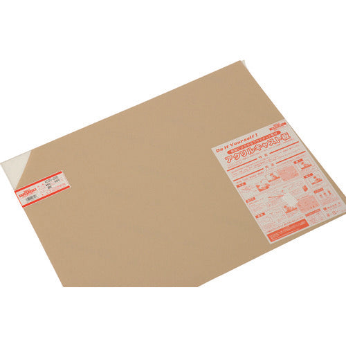 光 アクリルキャスト板(透明) 2×450×600mm AC00-246 1 枚