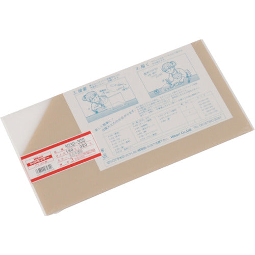 Light Acrylic Plate (milky translucent) 3 x 180 x 320 mm A032-3SS 1 sheet