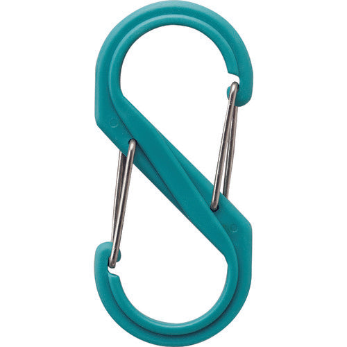 빛 S형 카라비나 대 터키석 B-KRSA88-7 1개