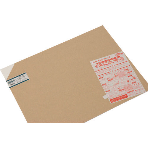 光 アクリルキャスト板 白 450X600 5t AC68-546 1 枚