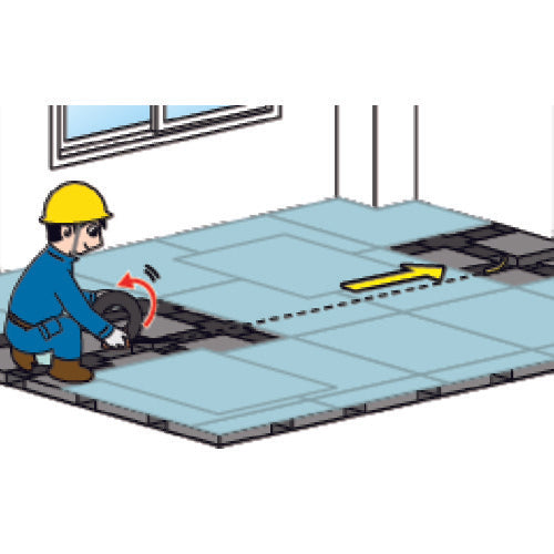 DENSAN Cobra Head Steel (for underfloor use) CBL-075 1 piece