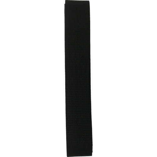 ユタカメイク ベルト 平ベルトアクリルカラー 巾30mm×3m ブラック AB-112 1 個