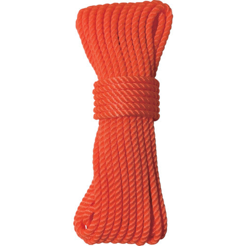 유타 카메이크 로프 파이렌 컬러 로프 5φ×10m 오렌지 A-90 1개