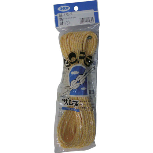 ユタカメイク ロープ KPロープ 3mm×10m A-213 1 個