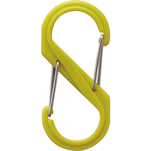 Hikari S-shaped carabiner, large, lime, B-KRSA88-6, 1 piece