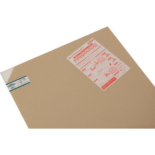 光 アクリルキャスト板(透明) 5×600×900mm AC00-569 1 枚