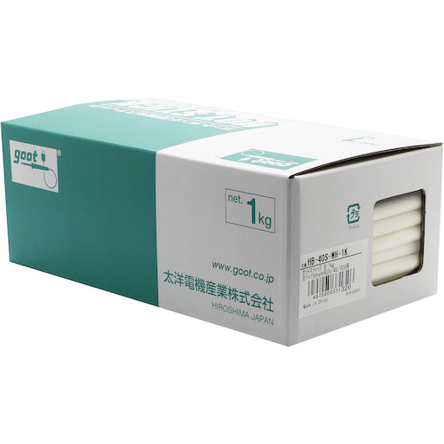 グット ホットティック白 約φ7 (1Kg=約250本入) HB-40S-WH-1K 1 箱