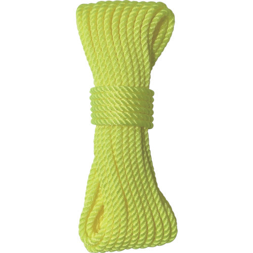 유타카 메이크업 로프 파이렌 컬러 로프 5φ×10m 옐로우 A-89 1개