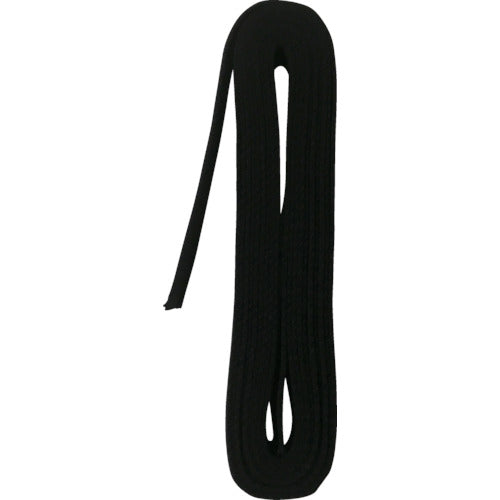 Yutakamake Belt Flat Belt Acrylic Color Width 25mm x 4m Black AD-112 1 pc