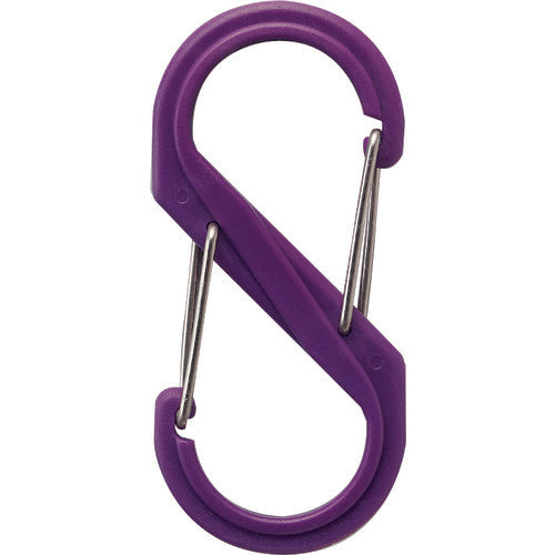 빛 S형 카라비나 대 퍼플 B-KRSA88-4 1개