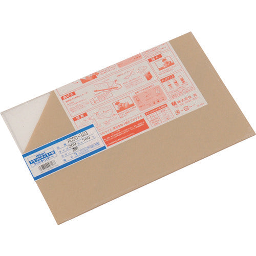 光 アクリルキャスト板(透明) 3×200×300mm AC00-323 1 枚