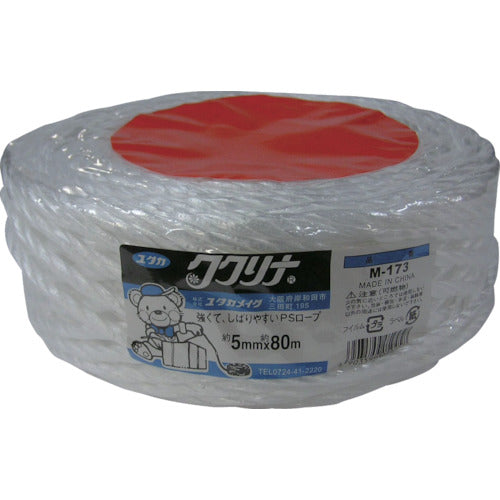 유타 카메이크 짐 끈 PS 로프 5mm×80m M-173 1개